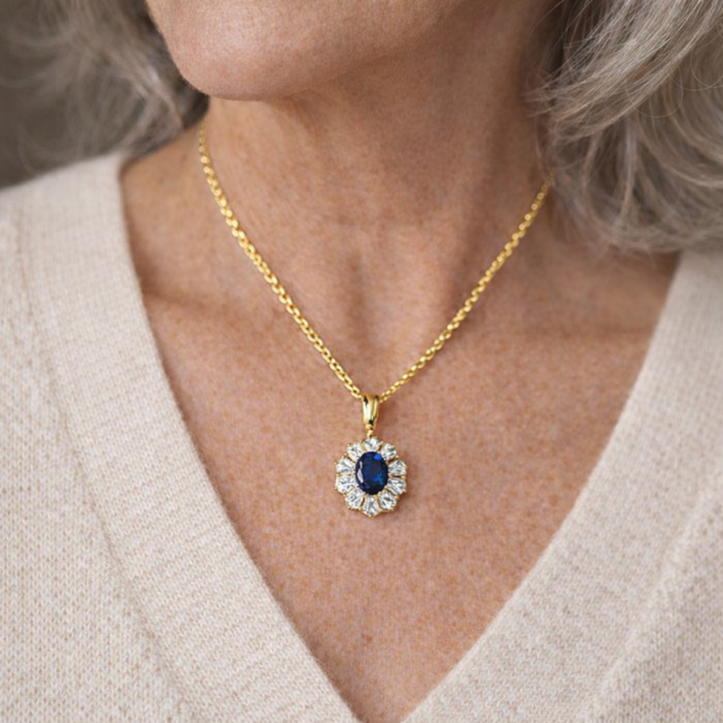 Kavella Sapphire Necklace